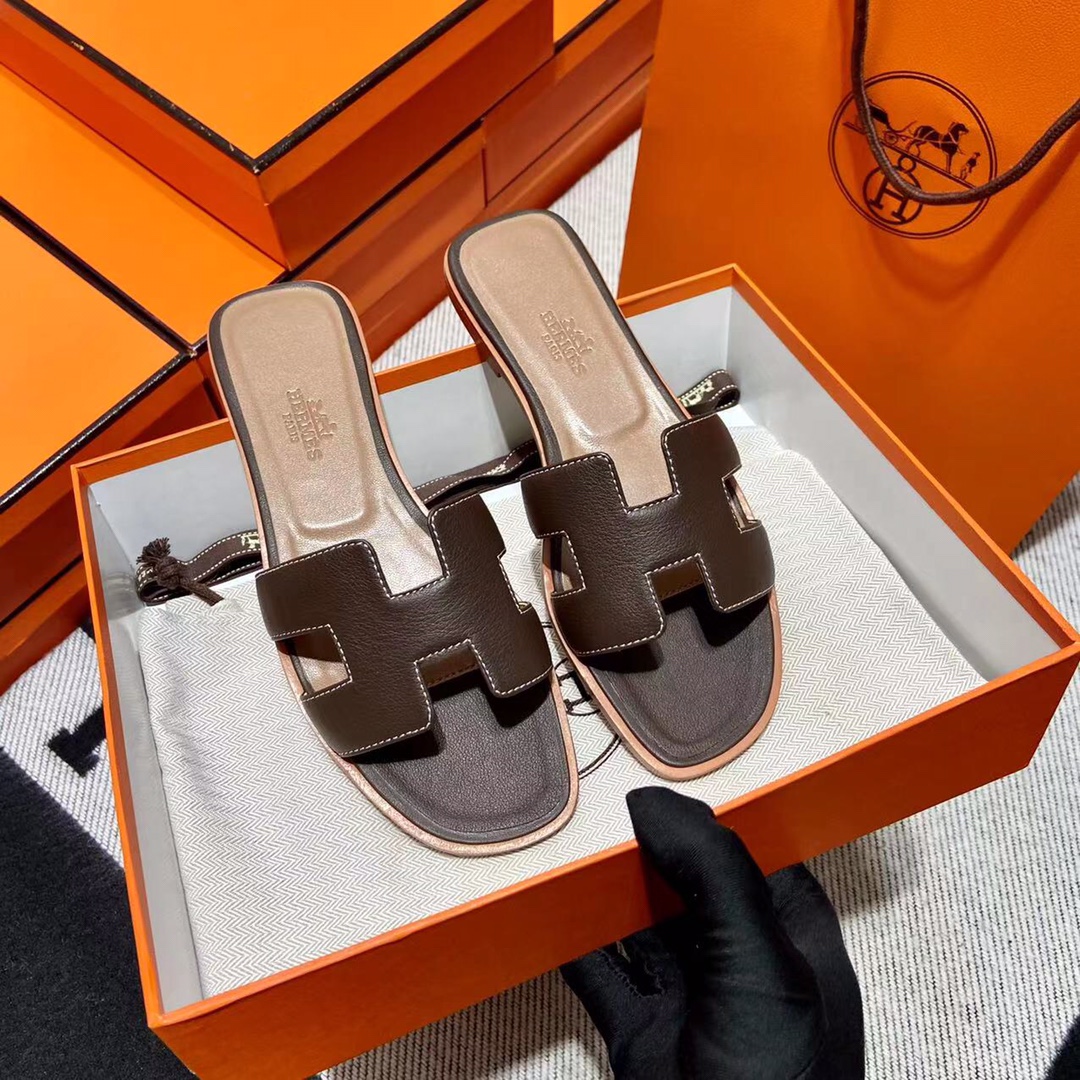 에르메스 올수공 오란 슬리퍼 샌들 스위프트 39